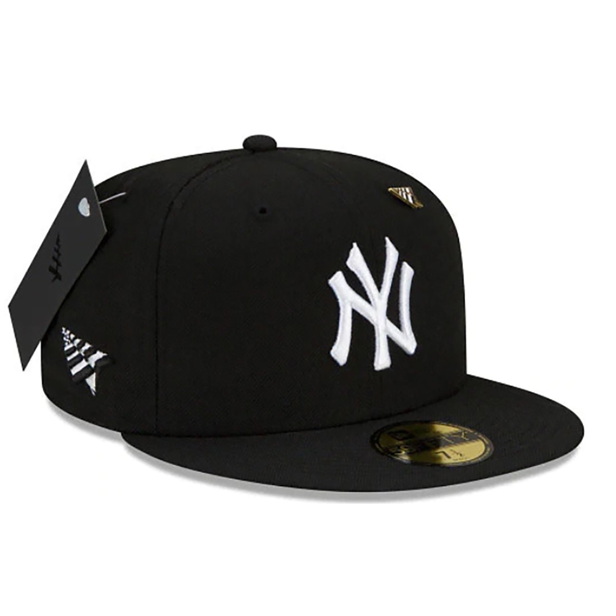 Brand New 59FIFTY RocNation Paper Planes Cap – MLB NY Yankees Black Fitted Hat