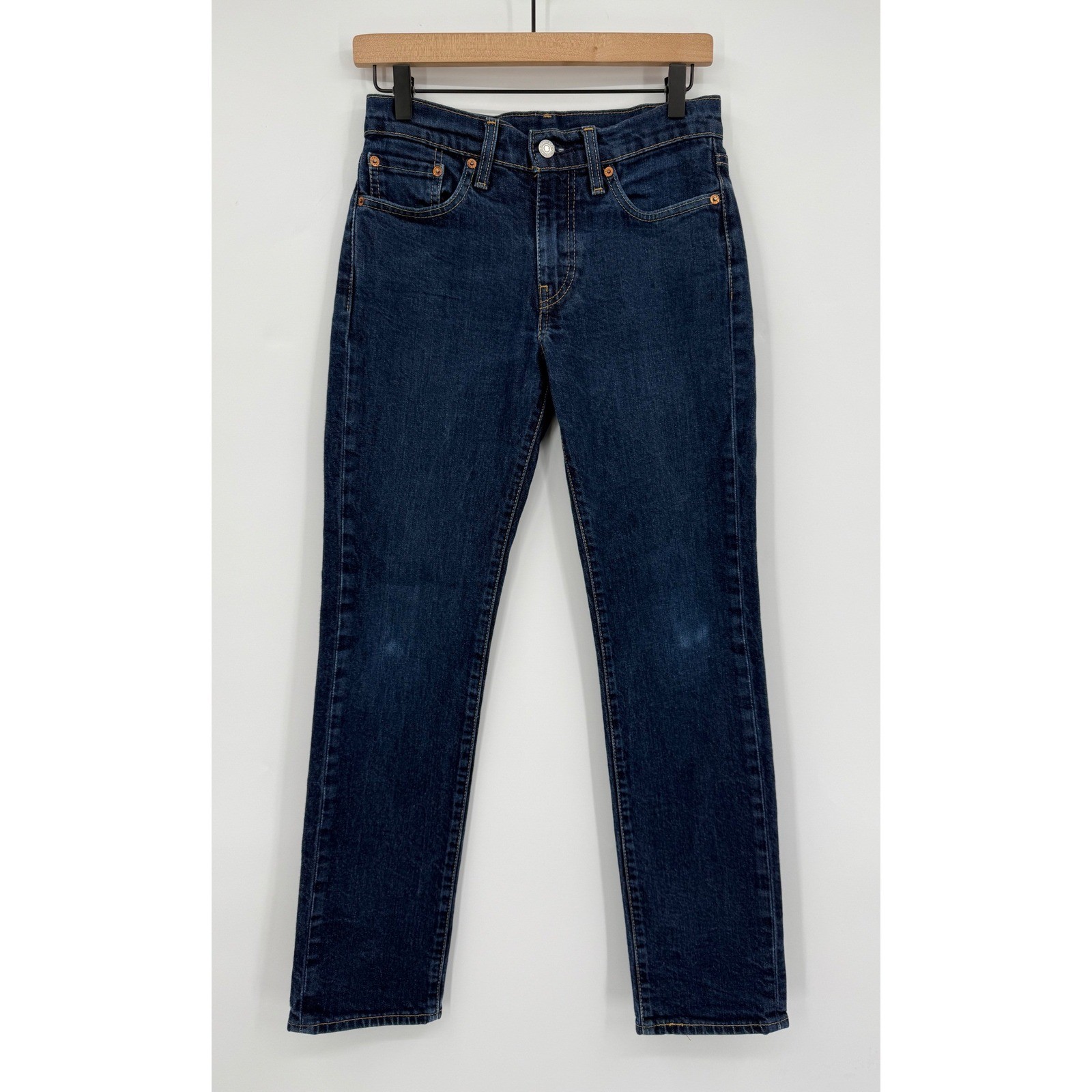 Levis 511 Jeans Mens 28×30 Blue Slim Straight Dark Wash Denim Pants