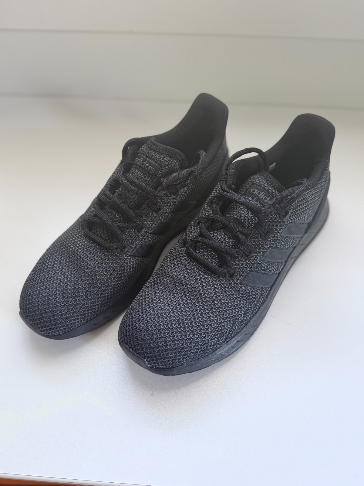 [FY9559] Adidas Mens Questar Flow NXT Running Shoes – Black Grey – Size 9