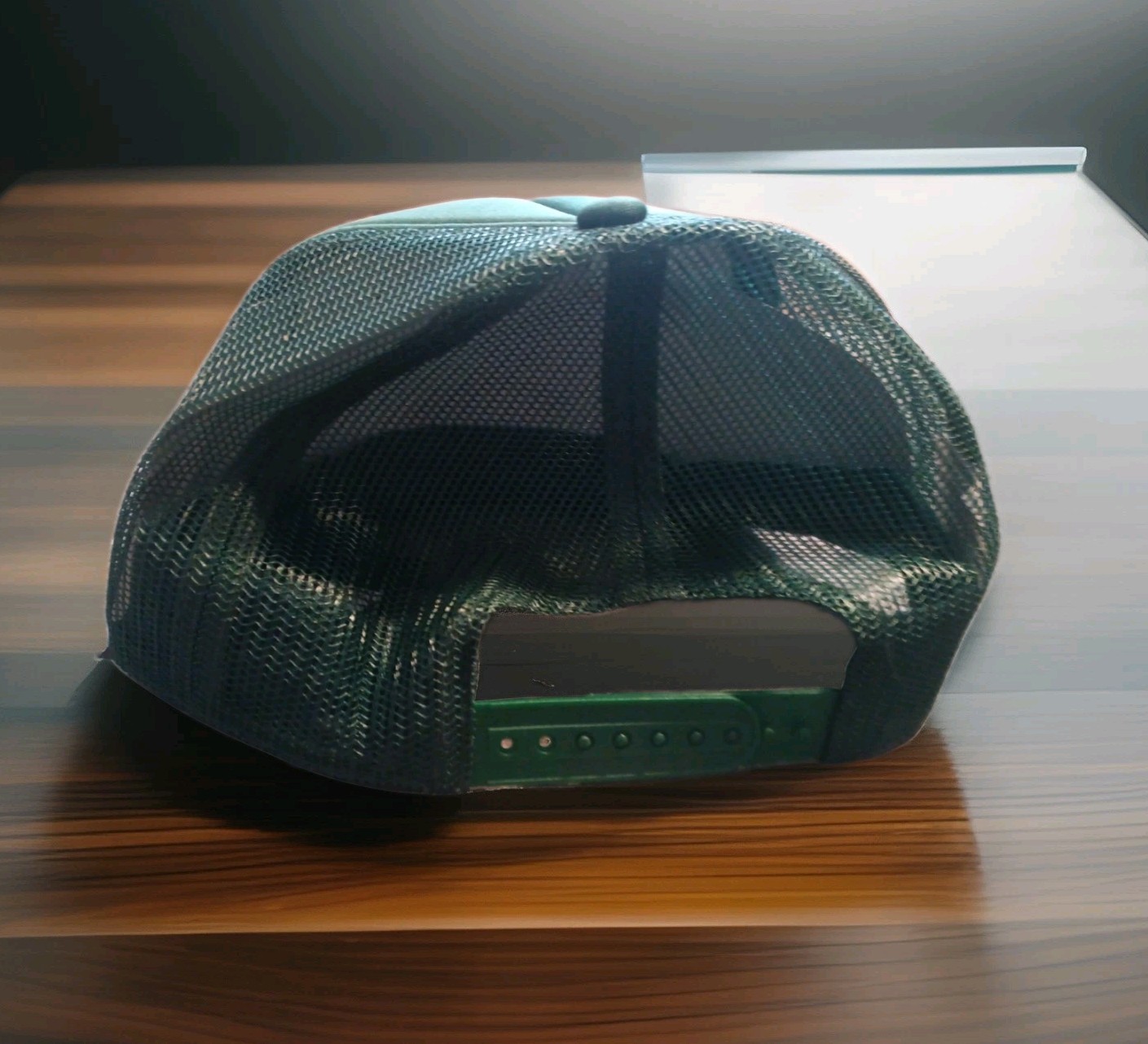 BRIXTON RUCKET ADJUSTABLE TRUCKER HAT DK GRN