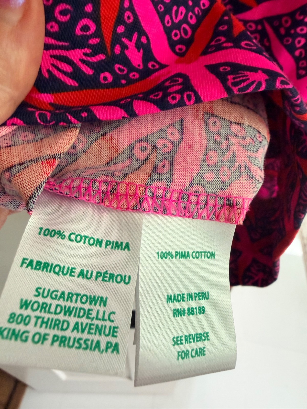 Lilly Pulitzer Steffie Dress in Passion Fruit Pink Star starfish NWt Size Small