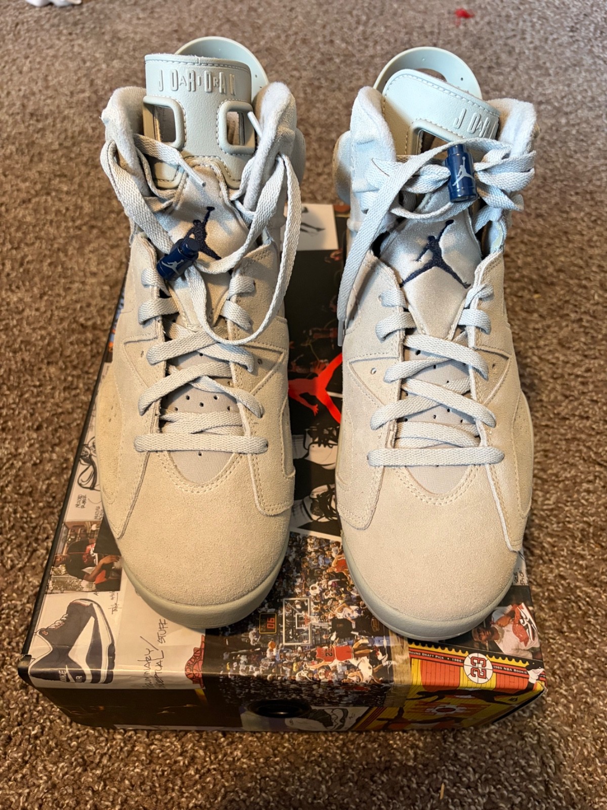 Size 10.5 – Jordan 6 Retro Mid Georgetown