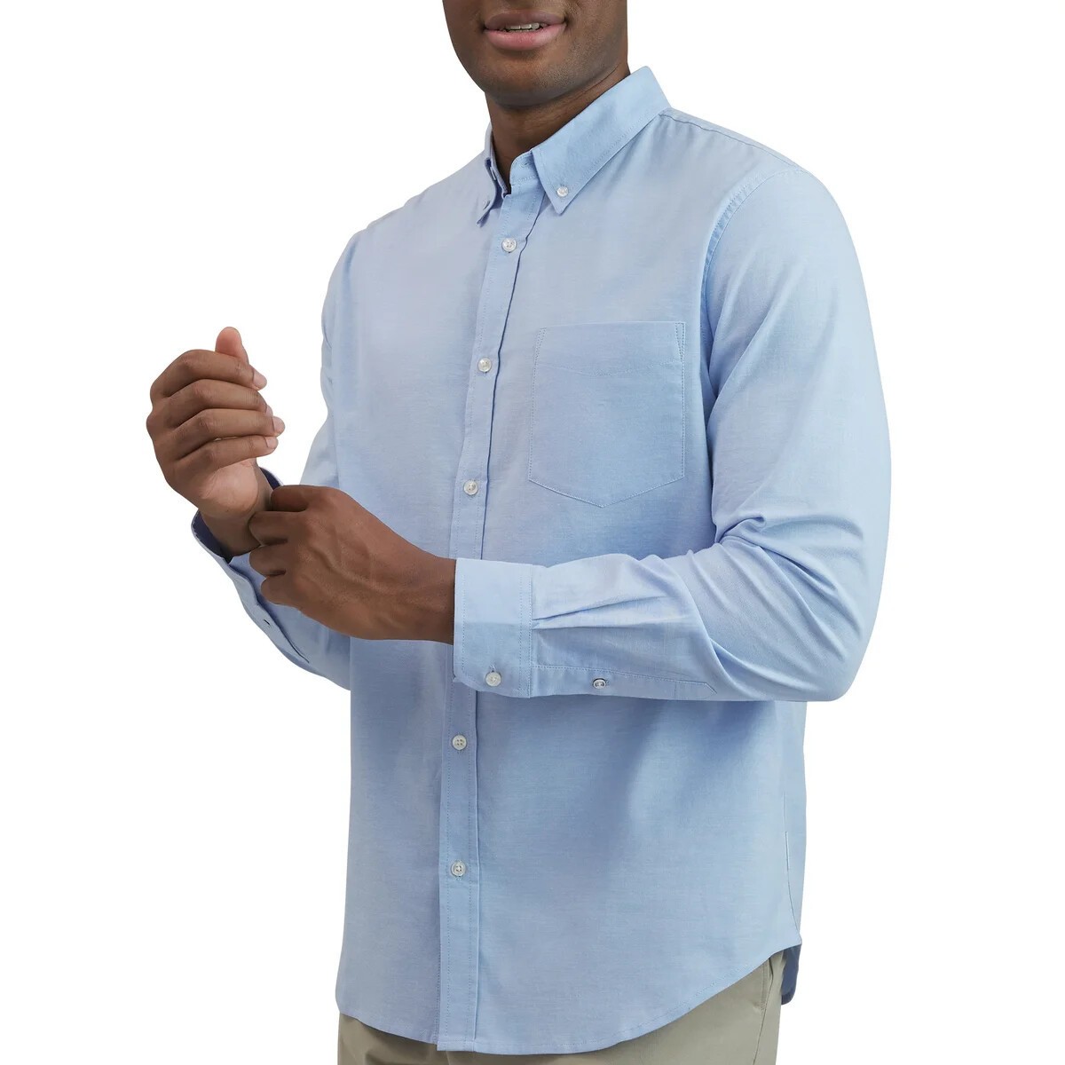 Ben Sherman Men’s Oxford Long Sleeve Button Up Shirt