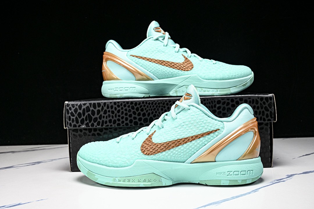 Kobe 6 Protro Jalen Brunson Statue of Liberty IQ5774-300 Men’s Shoe Size7-14