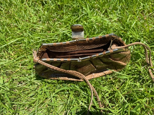 Vintage Susan Gail Snakeskin Bag
