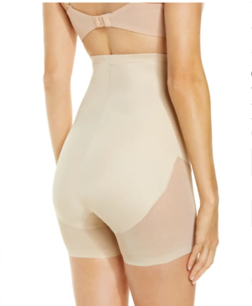 TC Middle Manager High Waist Shaping Shorts sz L warm beige 4288