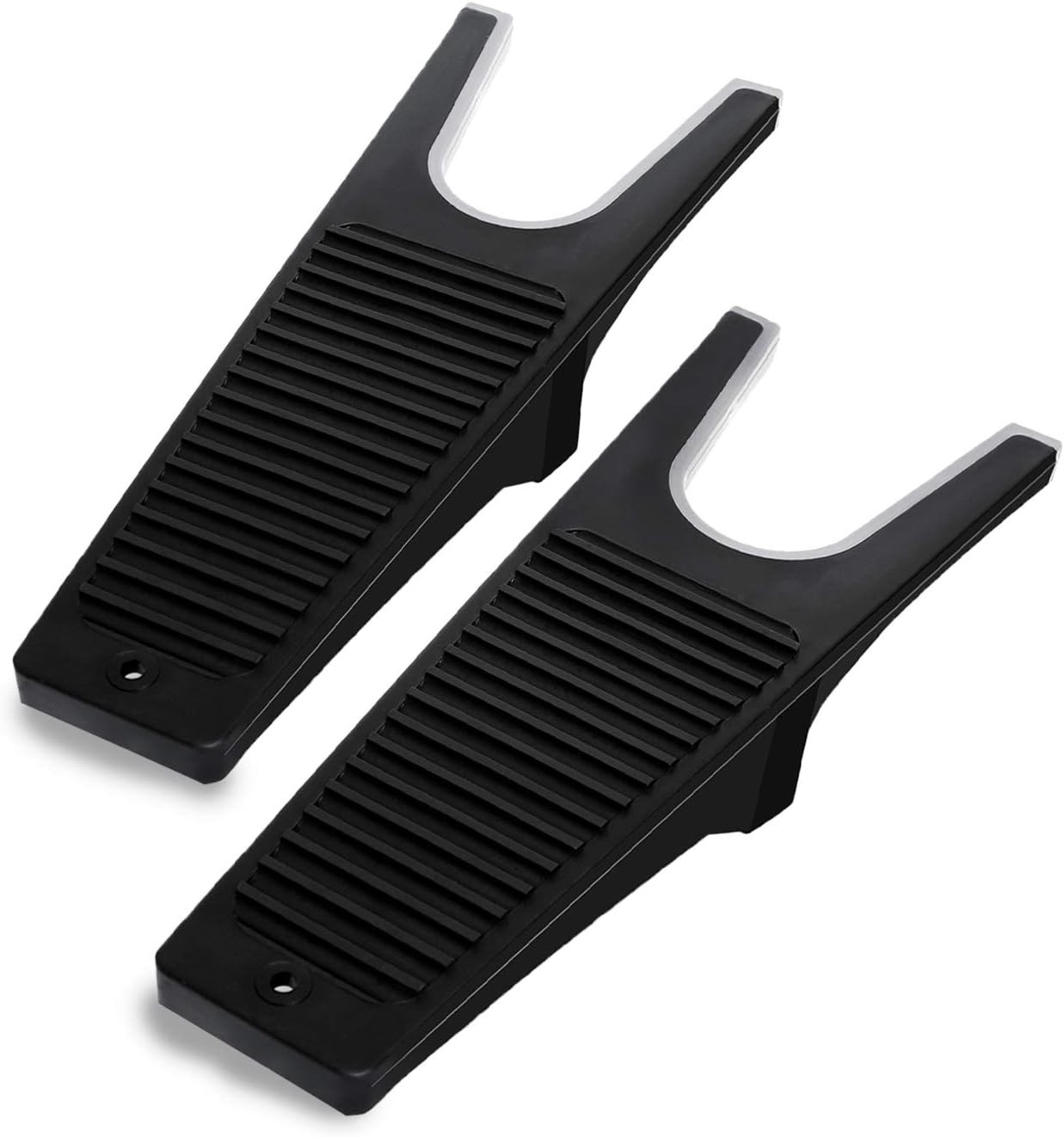 2 Pack Boot Jack with Non-Staining Rubber Grip, Removes Rubber, Cowboy, Waders a