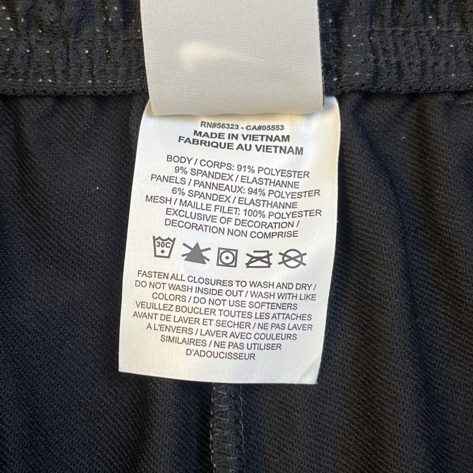 Nike Strike Soccer Pants Men’s Large Black Dri Fit Joggers Futbol Athletic EUC