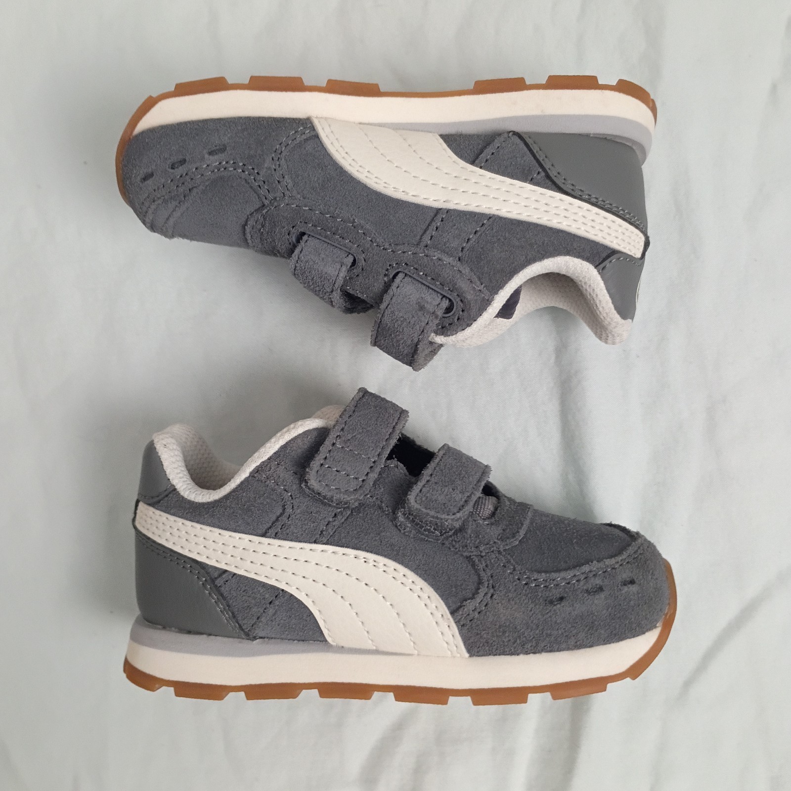 TODDLER PUMA ST RUNNER SHOES SIZE 6 CHILD BABY RUNNING GRAY PLAY SCHOOL