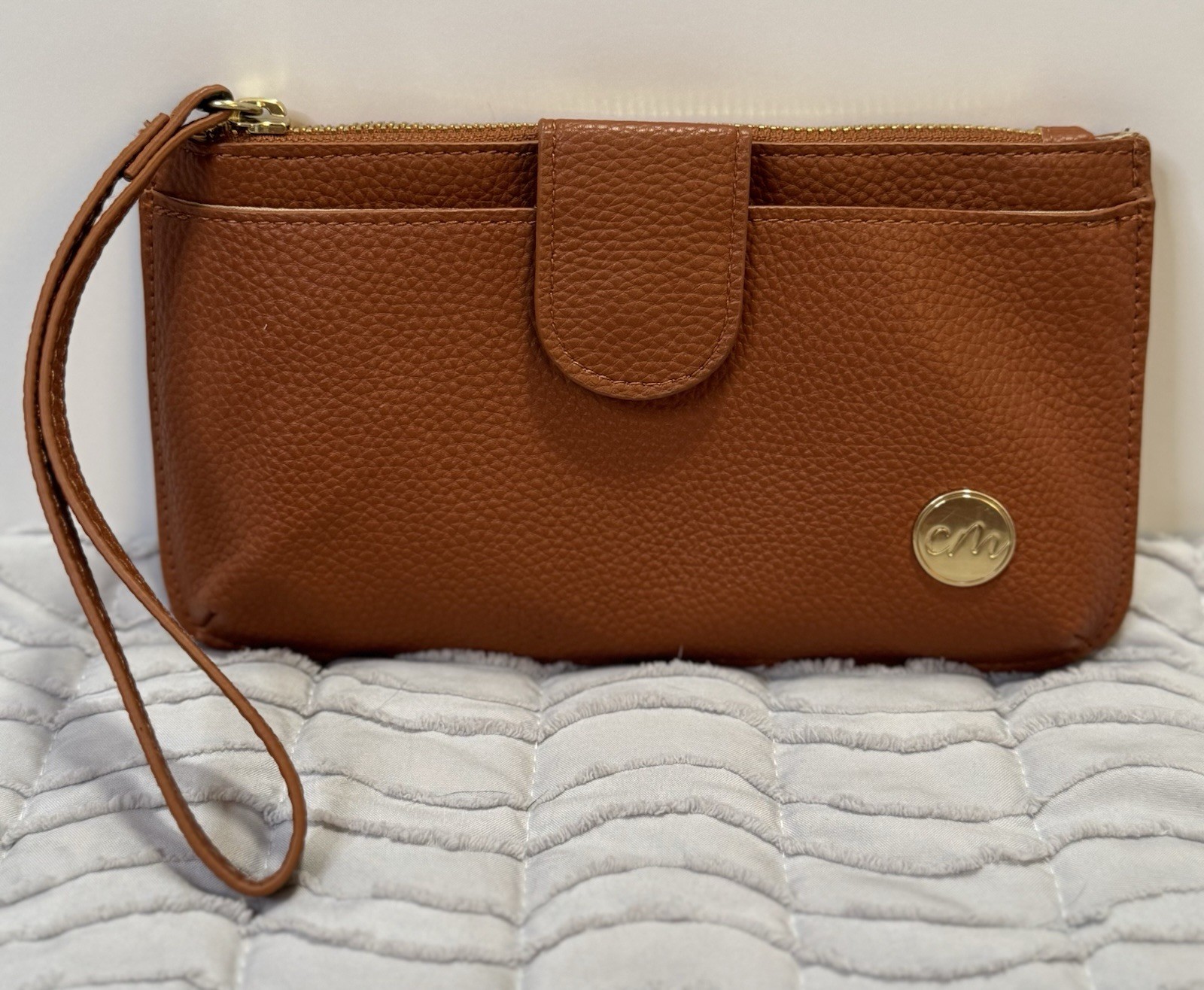 CleverMade Premium Zip Pouch Wallet Clutch