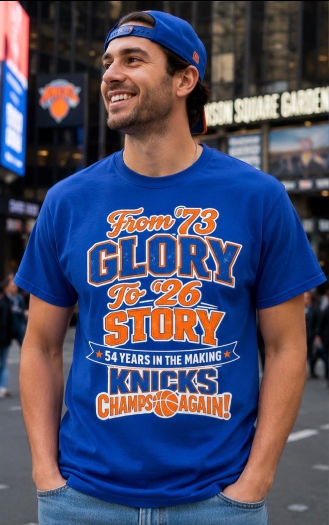 New York Knicks 54 Years in the Making Championship T-Shirt