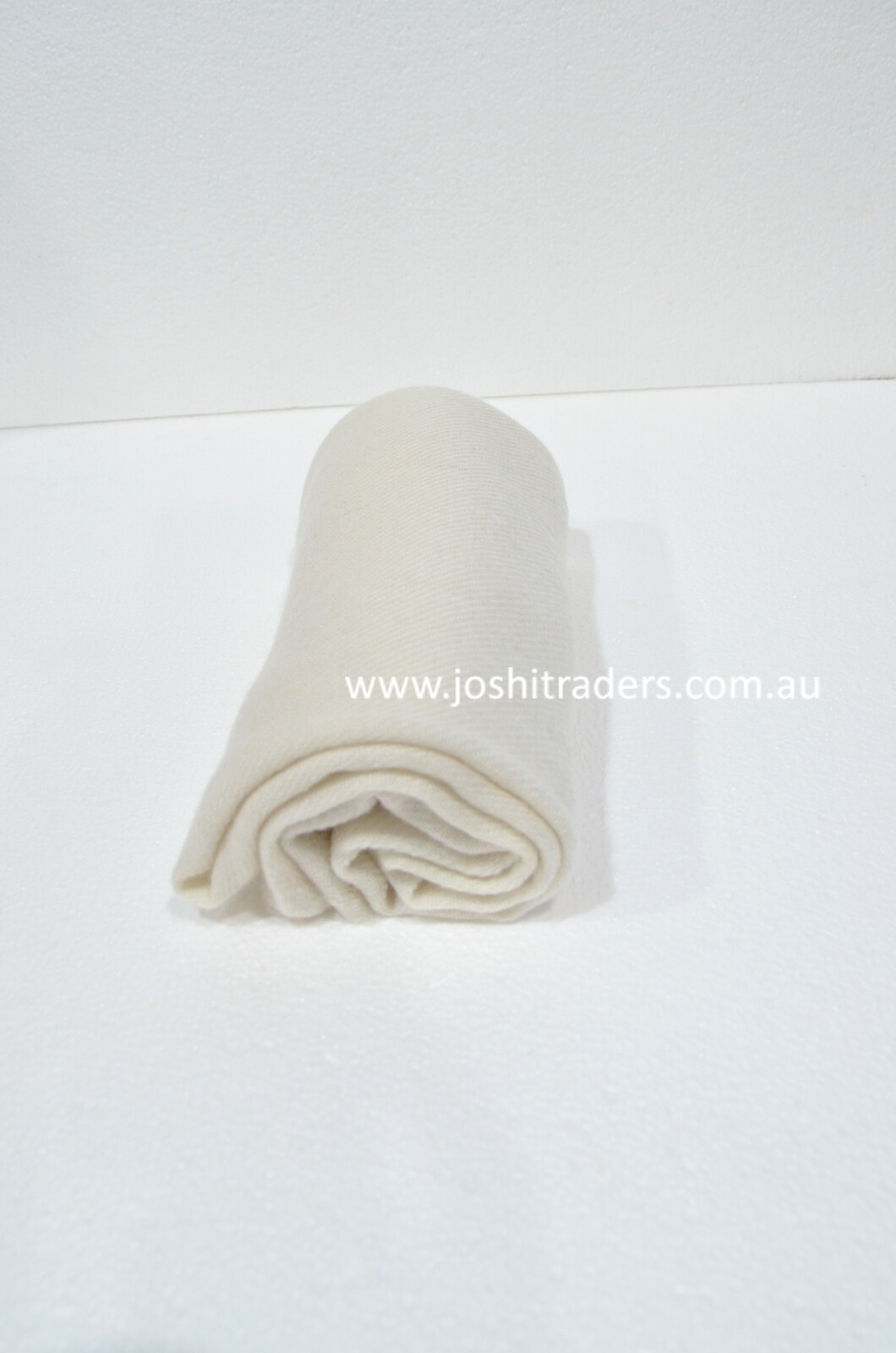 White Cashmere Scarf Shawl Stole Wrap Throw 100% Pashmina Nepalese Handmade