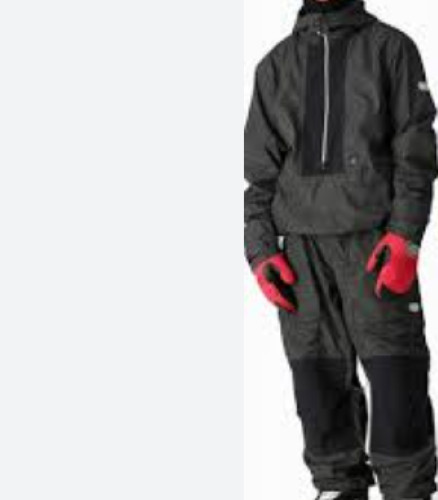 686 Ghost 2.5L Anorak Jacket (L) Black Grid Colorblock M3WN136-BLCB
