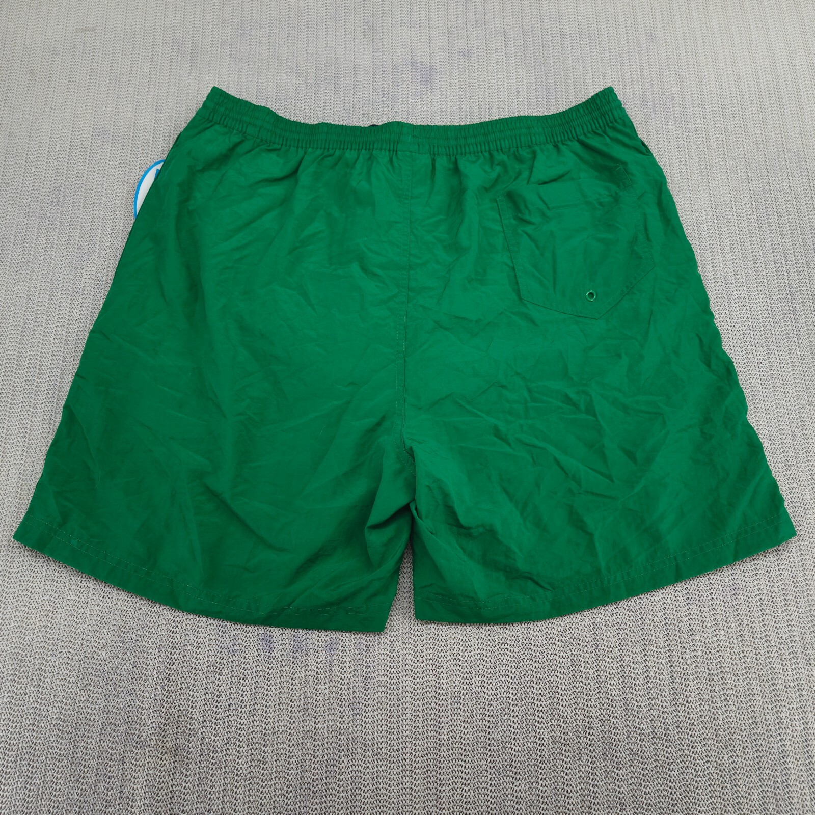 Vintage Sand N Sun Swim Trunks Shorts Mens Large Green Lined Pockets Y2K