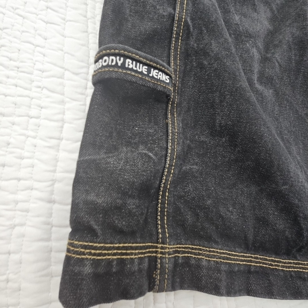 GodBody Denim Carpenter Shorts Men’s 42 Black 13.5″ Inseam EUC Made in Russia