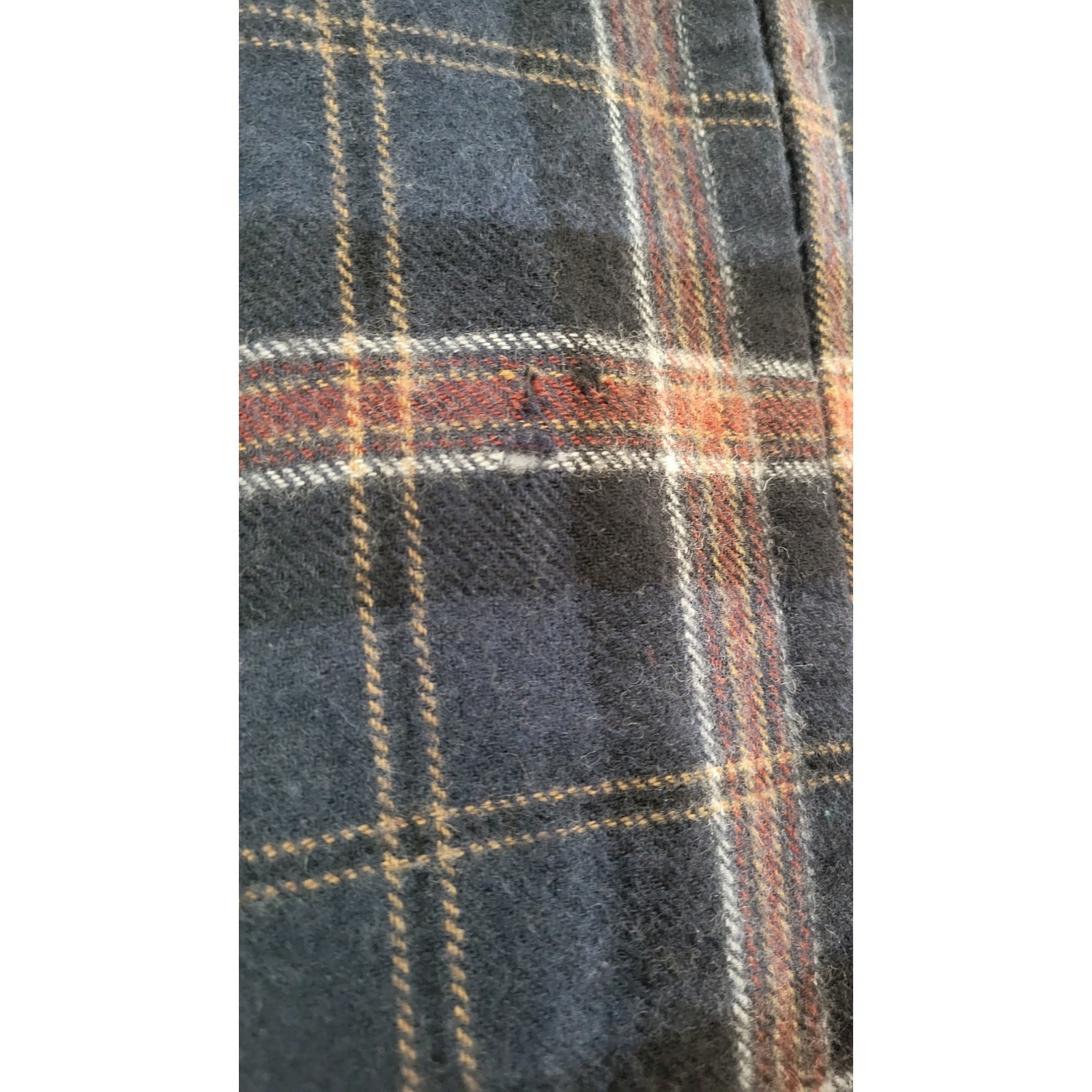 MNG by Mango Wool Blend Plaid Moto Jacket Women’s Small Blue Snap Zip Coat