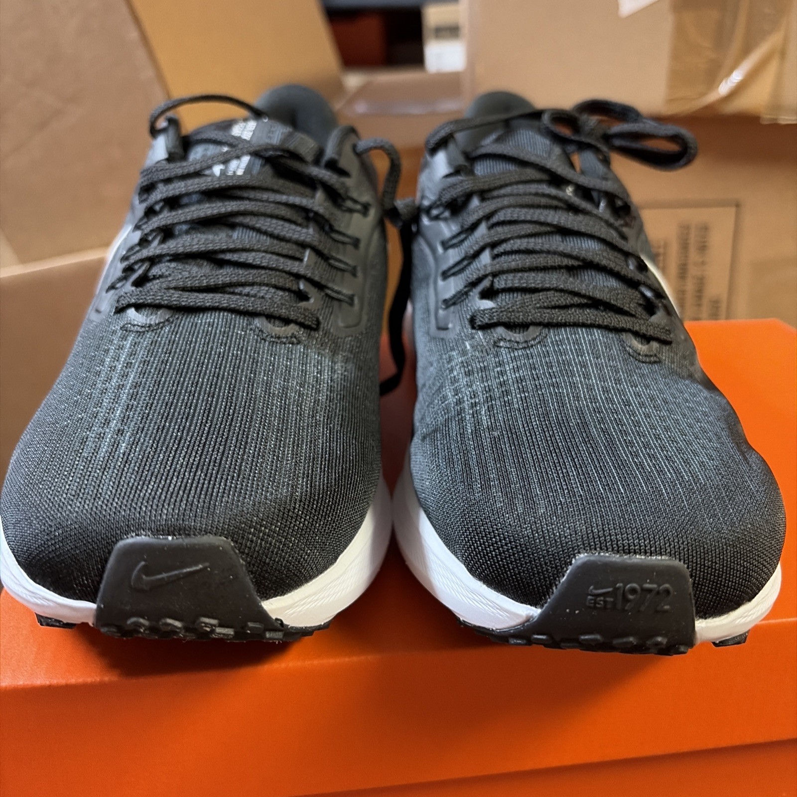 Mens Size 9.5 Nike Air Zoom Pegasus 39 Black White Grey Running Shoes DH4071 001
