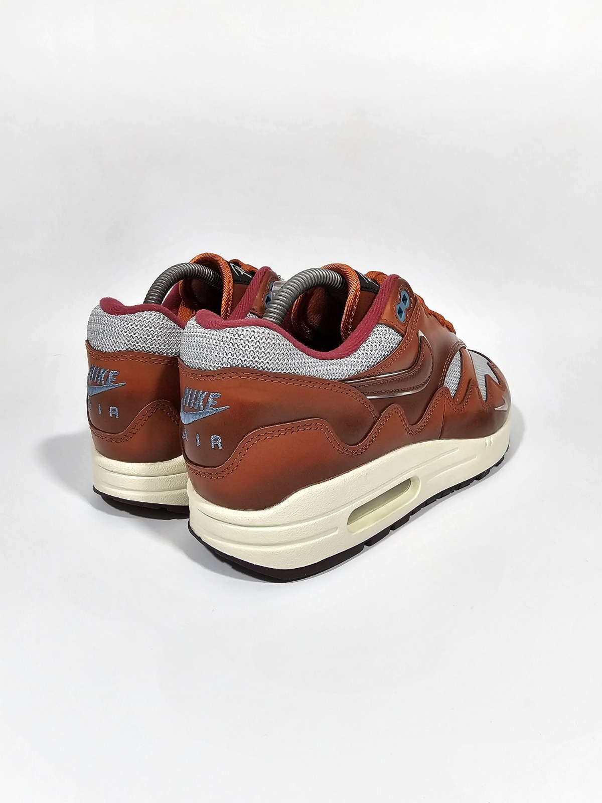 Patta x Nike Air Max 1 Waves Dark Russet US 8.5 UK 7.5 EUR 42cm 26.5 New OG All