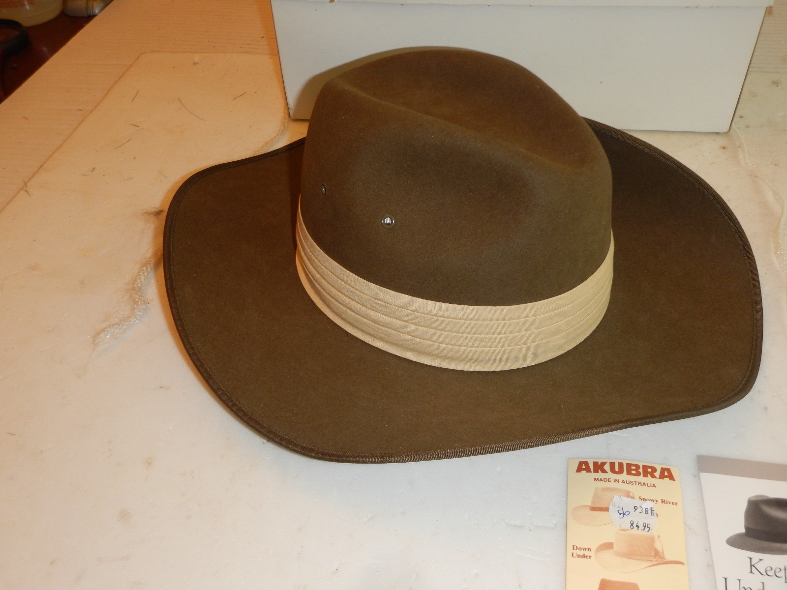 Akubra Military Slouch Hat Size 56 – Australian Army – Rising Sun