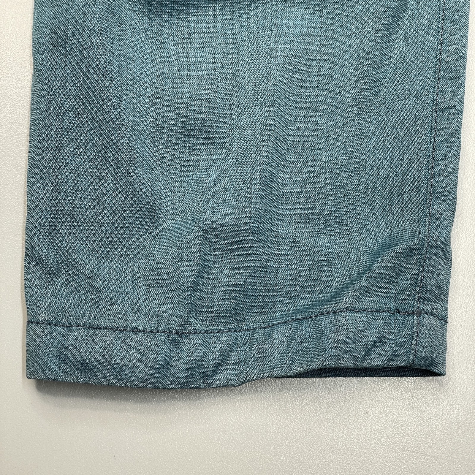 Marco Pescarolo Mens Pants Turquoise Blue Size US 36/ IT 52 Wool 5 Pocket