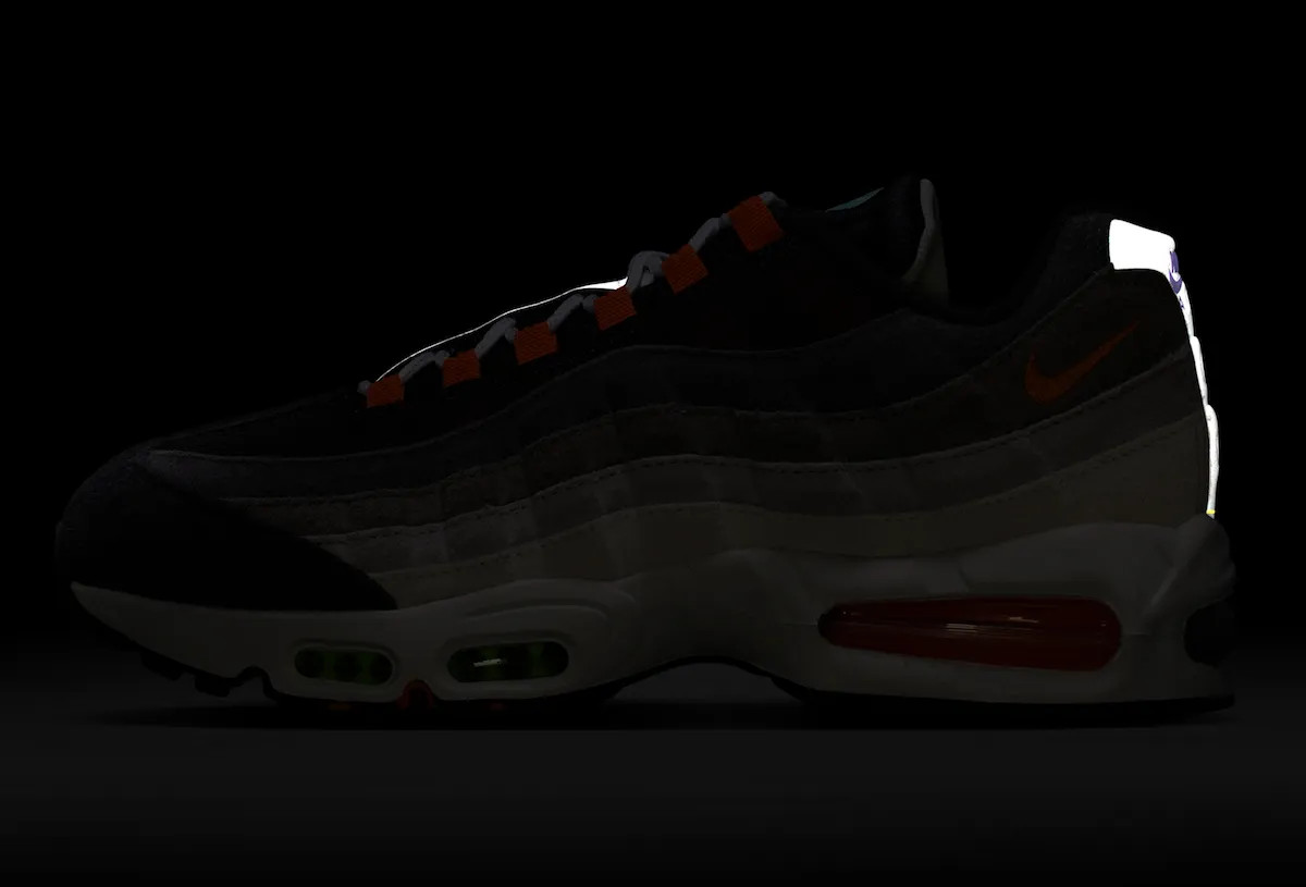 Nike Air Max 95 PRM Greedy Big Bubble Multicolor IU2636-300 sz 8.5 Men’s