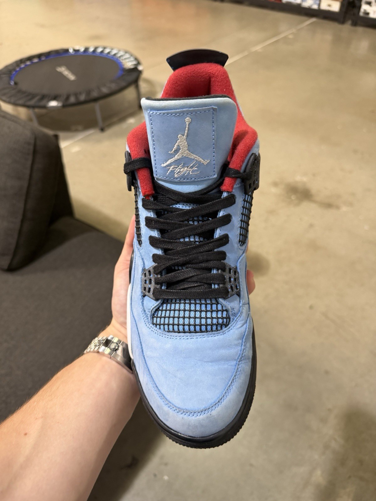 Size 11.5 – Jordan 4 Retro x Travis Scott Mid Cactus Jack