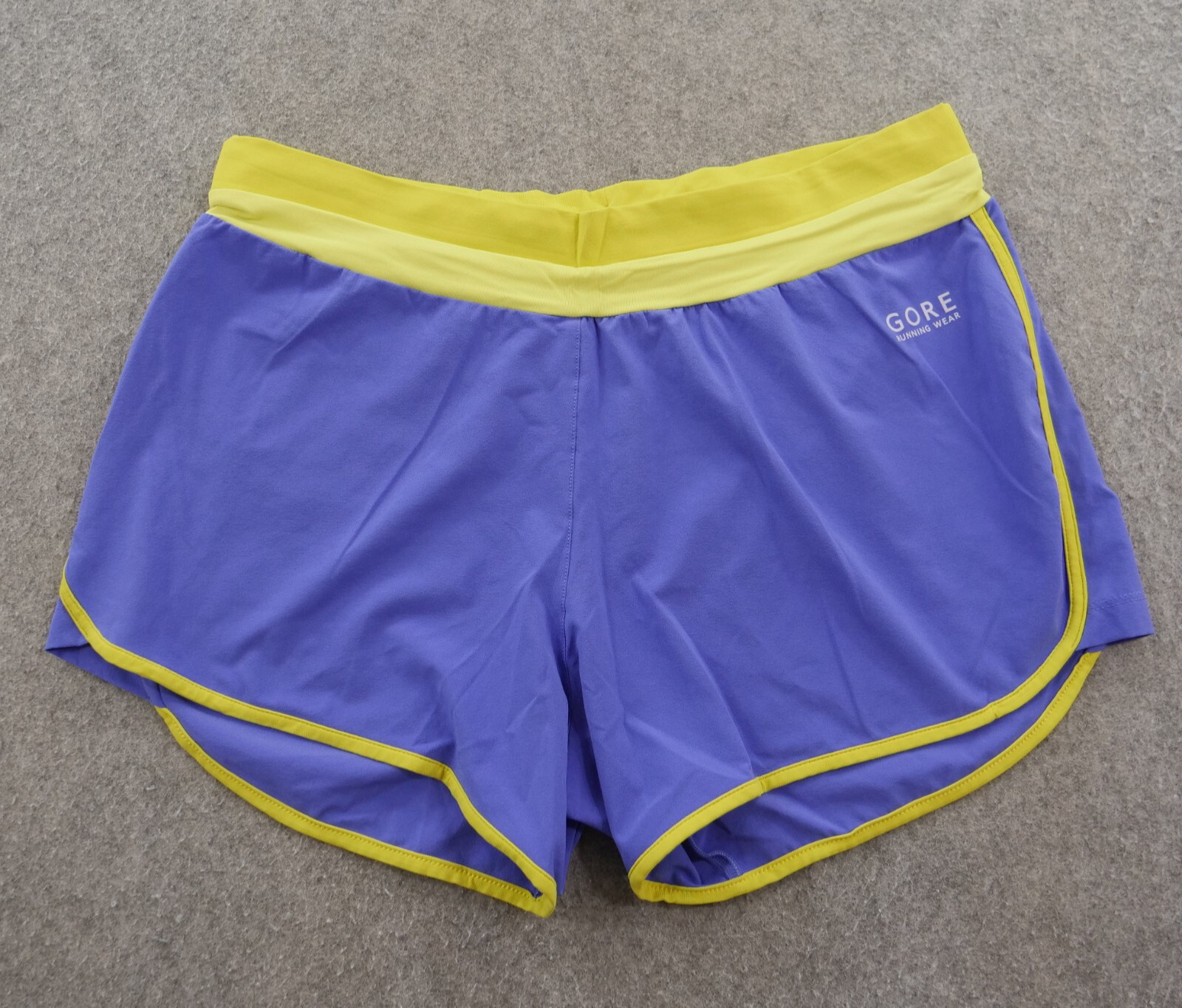 Gore Wear Shorts Womens Large Purple Running Elastic Waist Active Gym Stretch