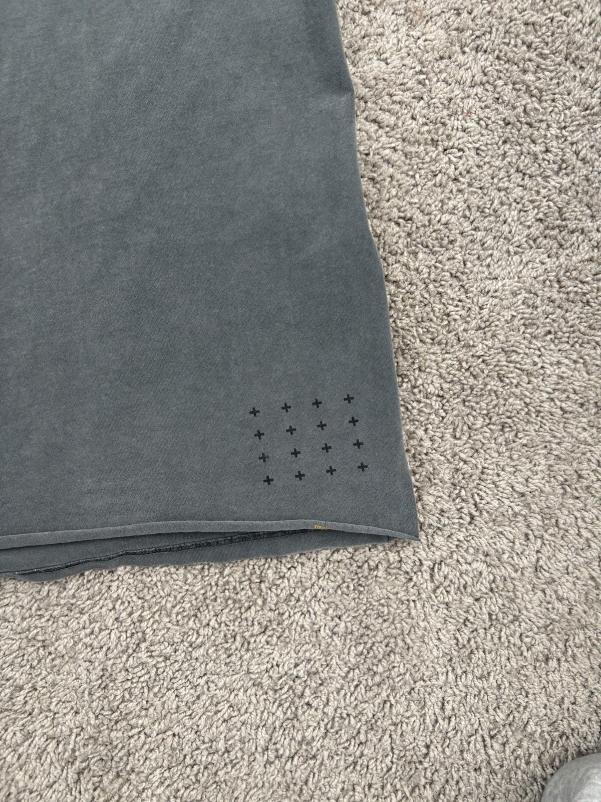 Ksubi Blasted Ekcess SS Tee Rhino Black M Regular