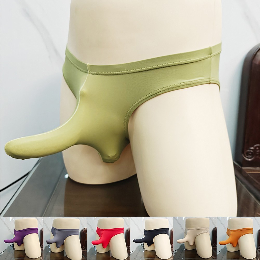 Sexy Mens Elephant Briefs Underwear Pouch Underpants Shorts Breathable Panties