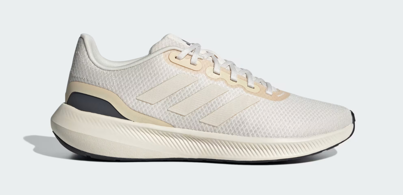 Adidas Runfalcon 3.0 Men’s 10.5 Wonder White Crystal Sand Running Training Shoes