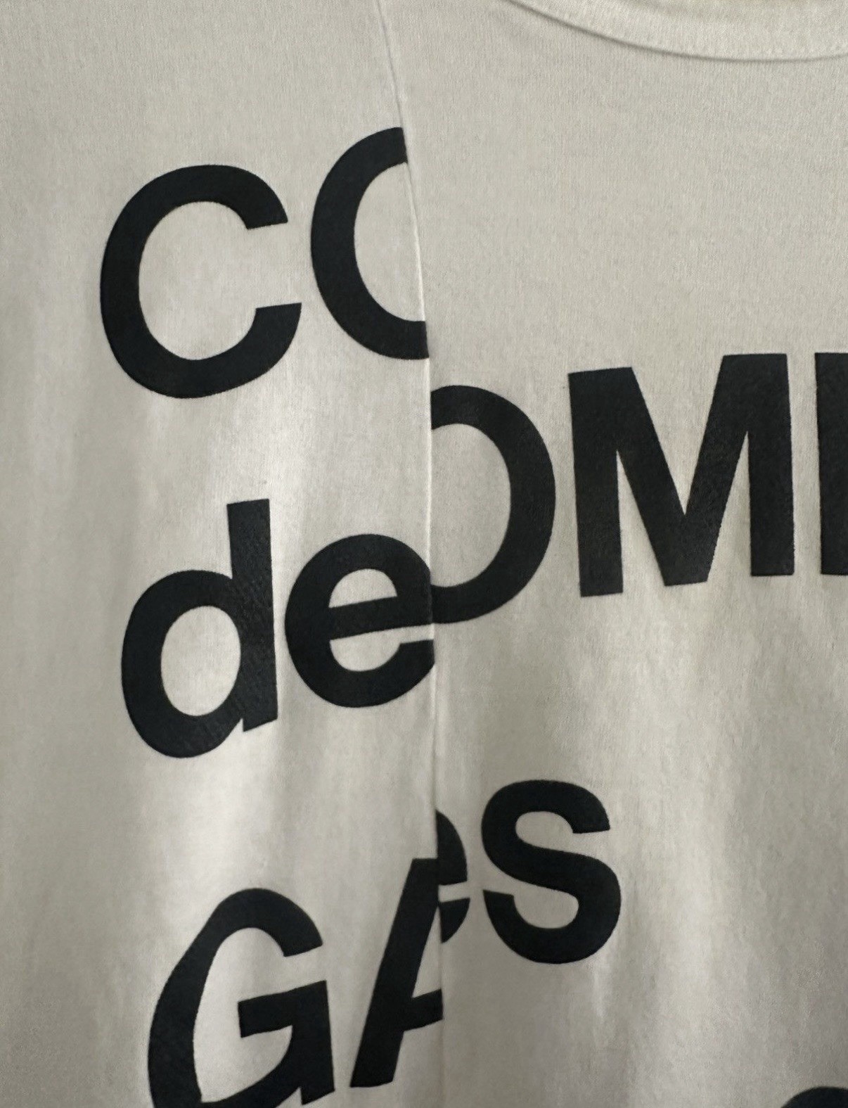 Comme des Garcons Homme Plus Split Logo T-Shirt