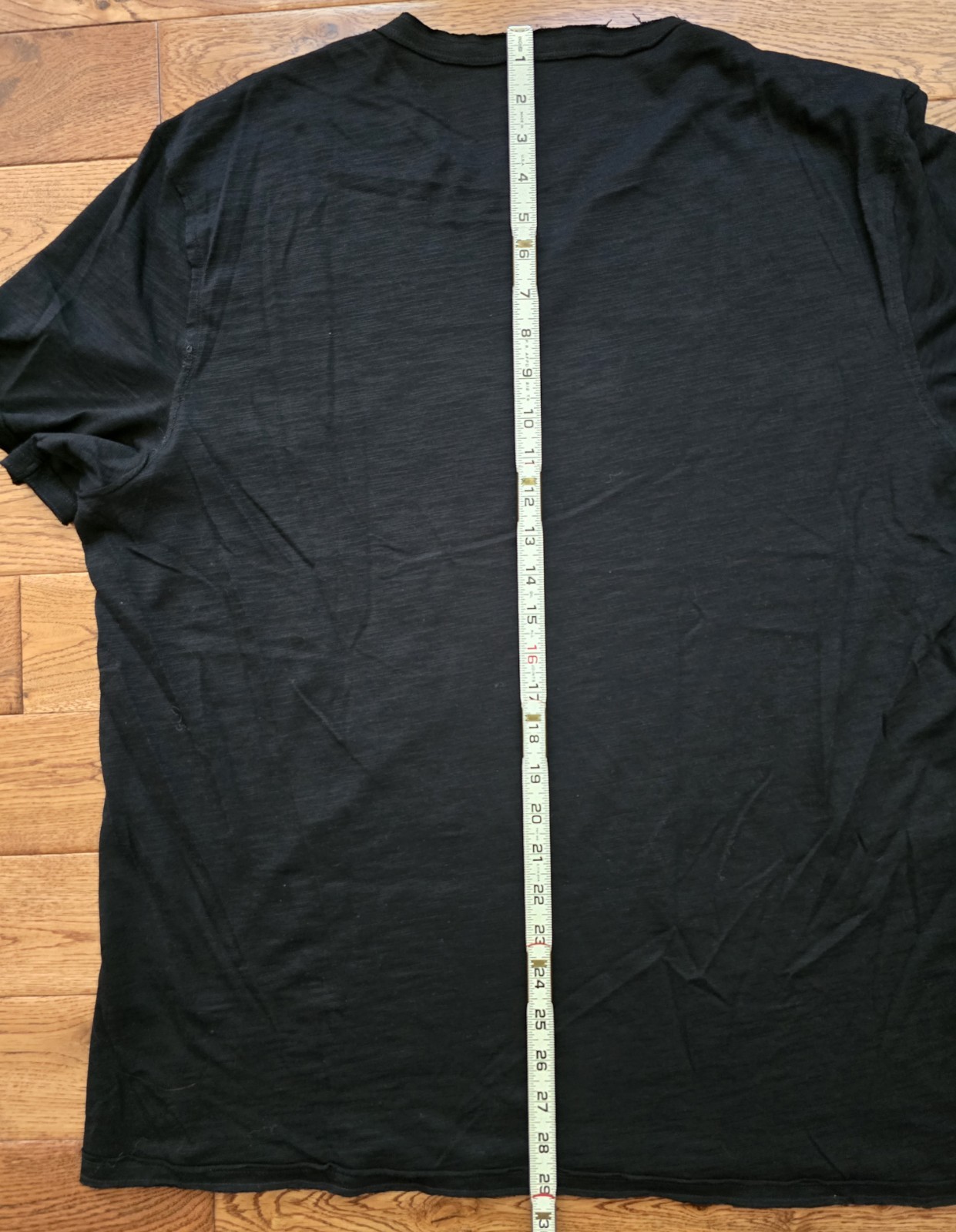 INC International Concepts Men’s V-Neck Black Cotton Blend T-Shirt XXL 2XL