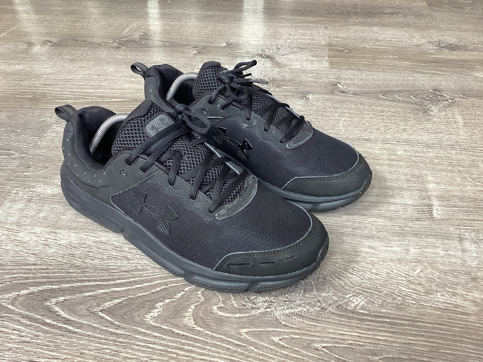 Under Armour Charged Assert 10 Mens 12 Running Shoes Black 3026175-004 Sneaker