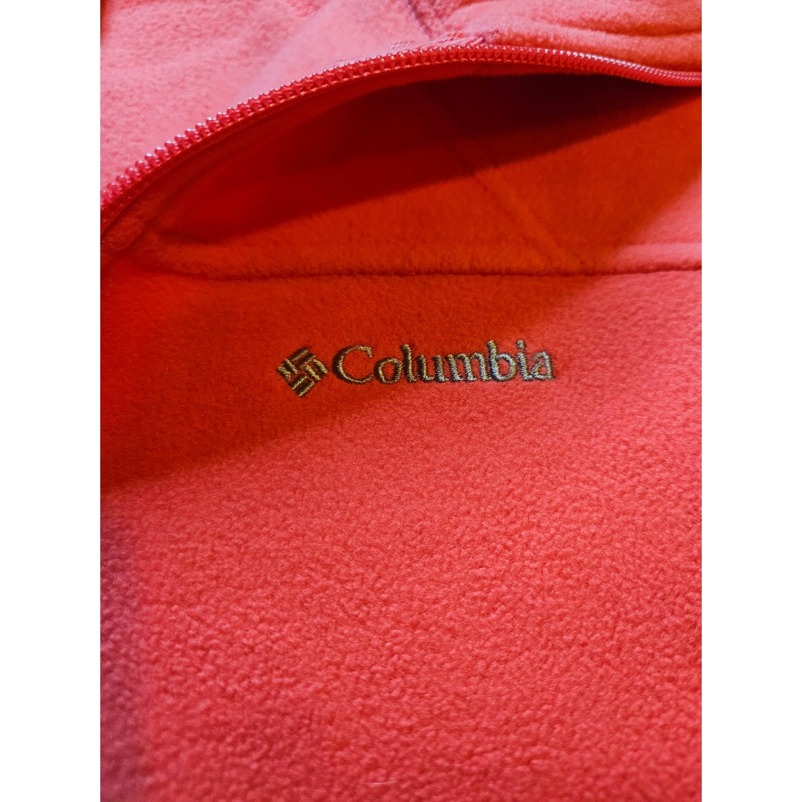 Columbia Women’s Fast Trek II Full Zip Fleece Jacket, Pink, Size L