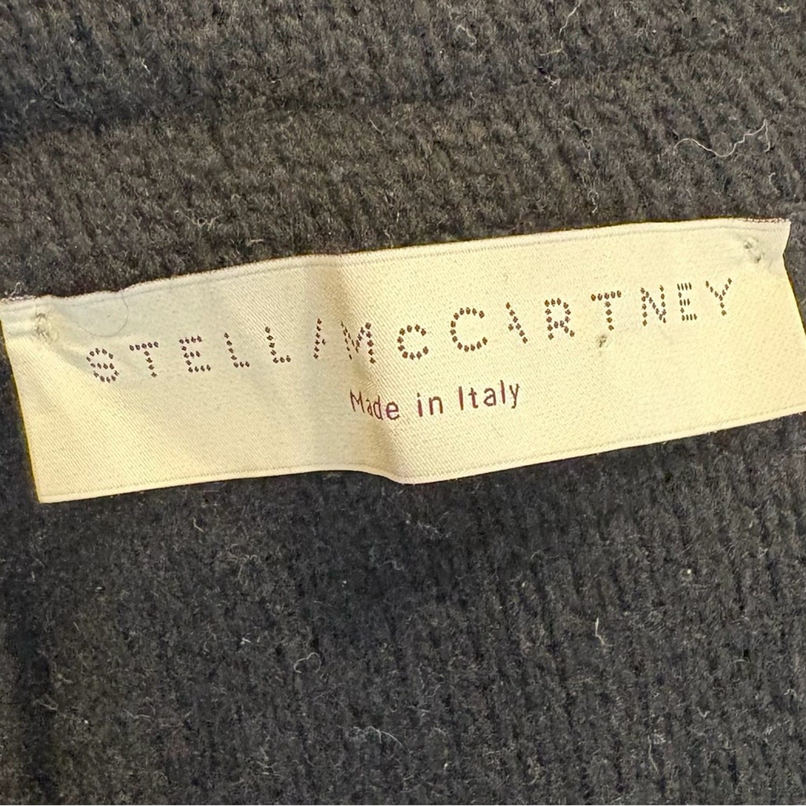 Stella McCartney : Reversible Cape Cardigan | Black | Italian Size 36