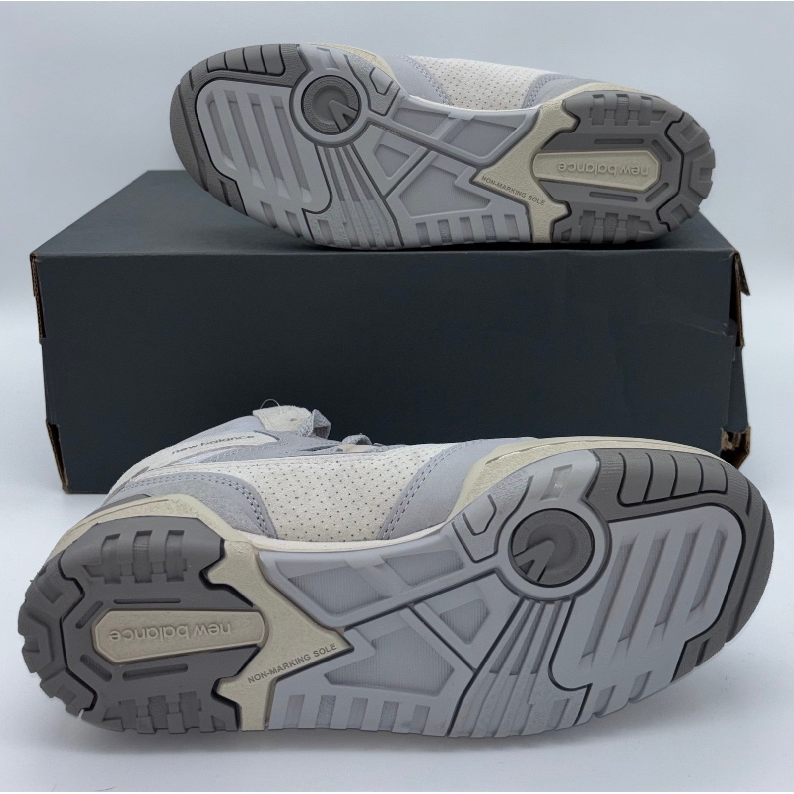 New Balance 650R Rain Cloud Sea Salt Grey High Top Sneakers BB650RGG Mens 6