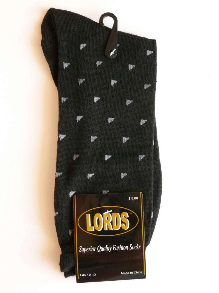 12 PAIRS NEW COTTON MEN LORDS GEOMETRIC DRESS SOCKS SIZE 10-13 MULTI COLOR