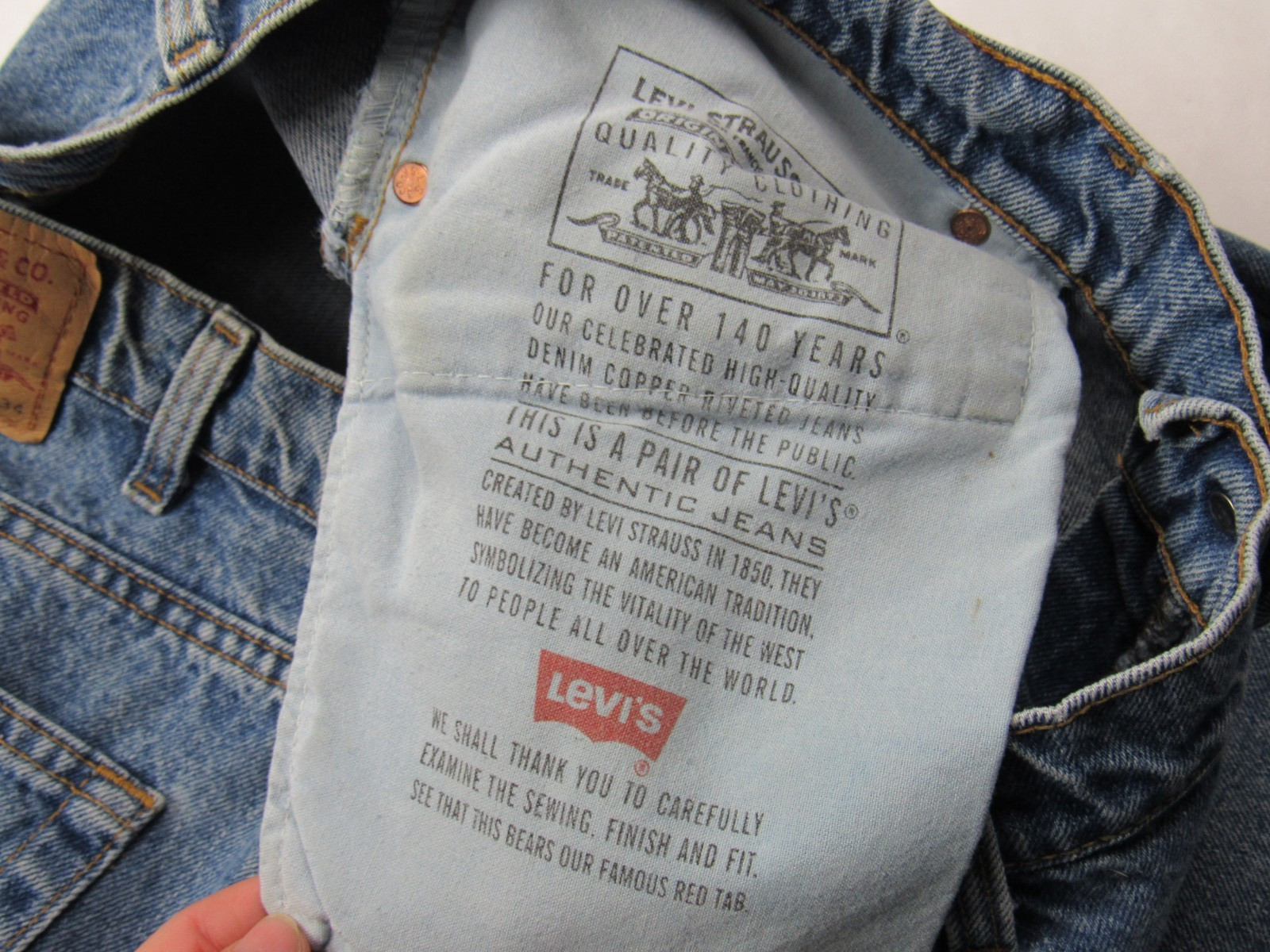 Vtg 1996 Levi’s 567 Loose Extra Wide Leg 37 x 33.5 Skate Jeans 90’s Baggy Y2K