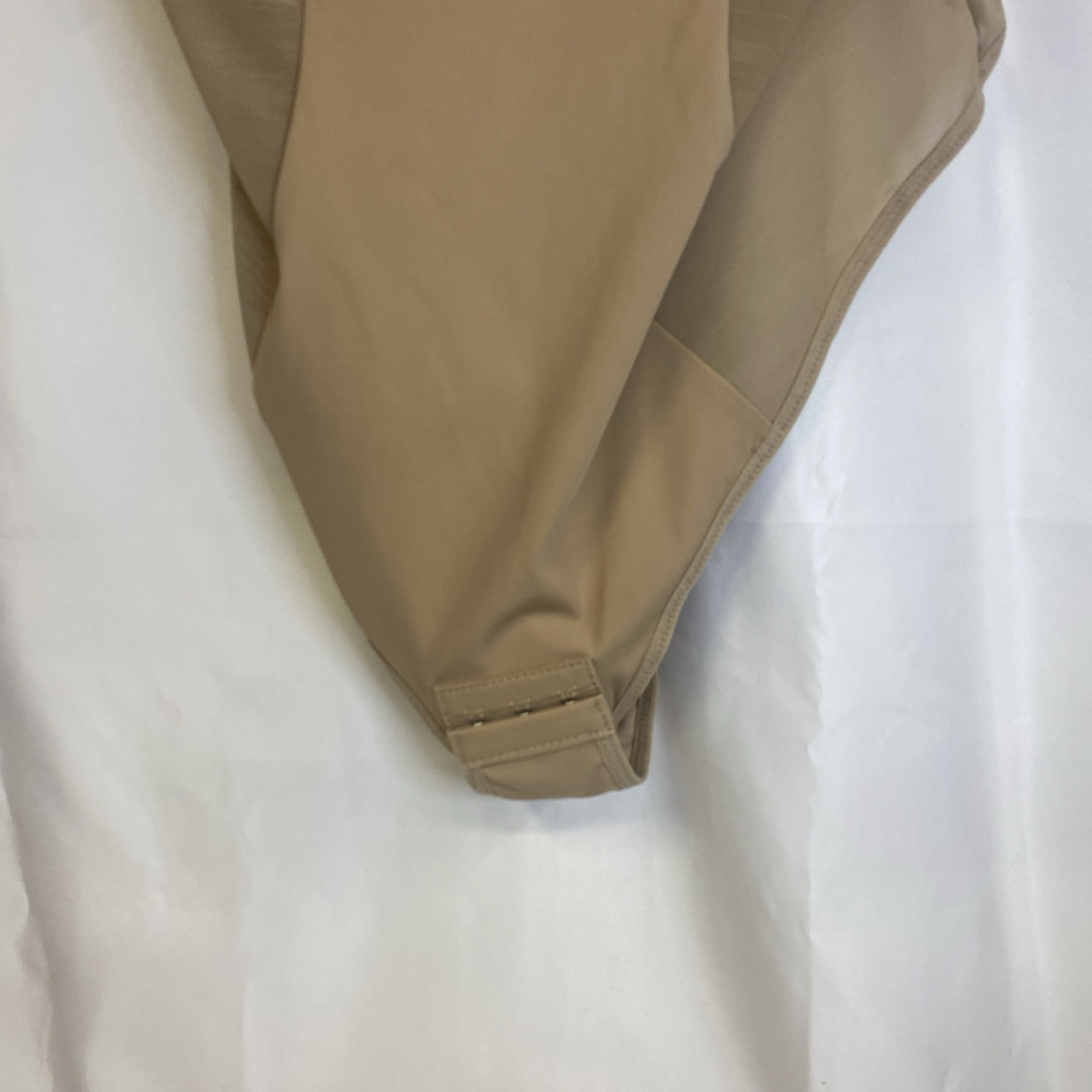 shaperin one piece shapewear beige size 2xl new thong