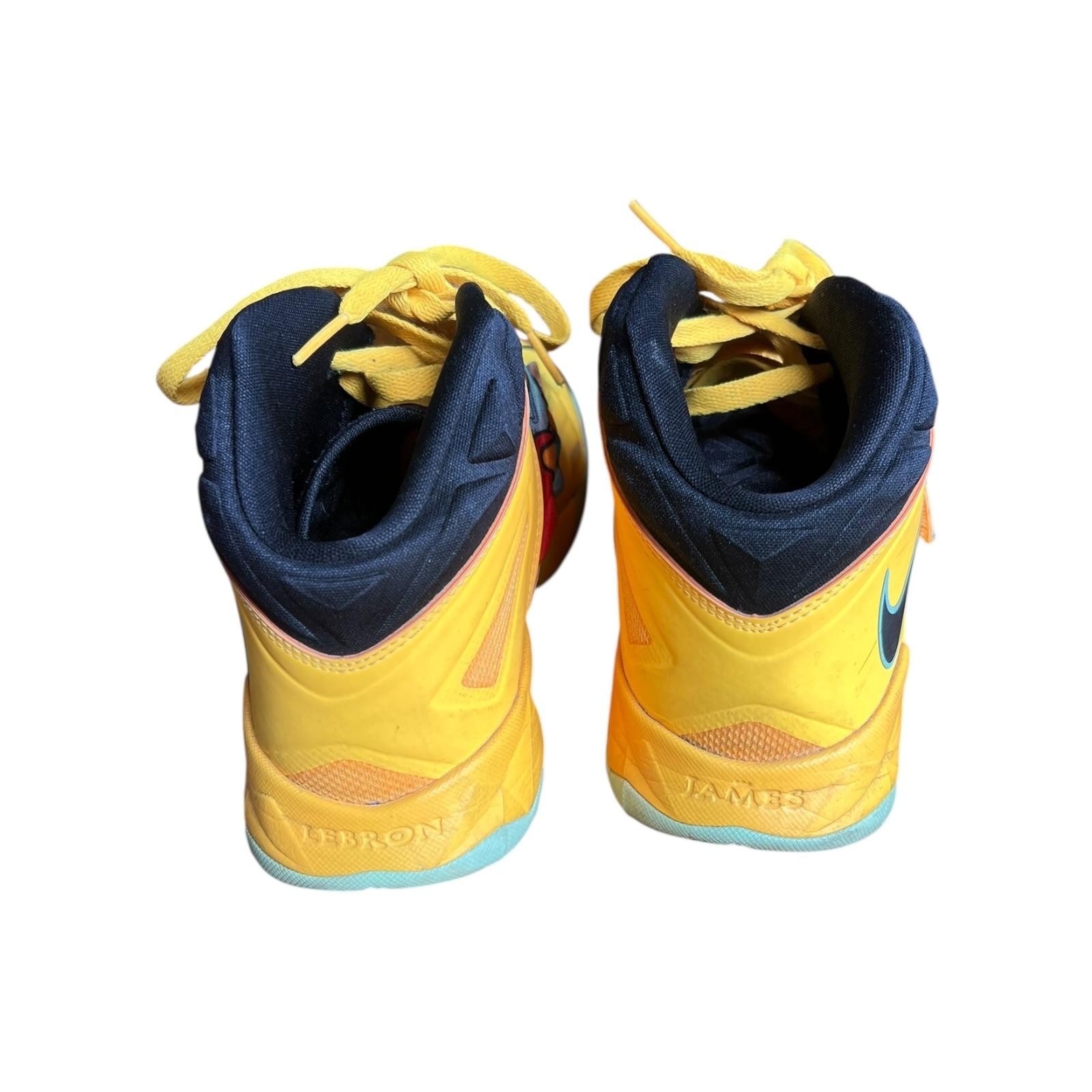 Lebron James Soldier 7 Popart Basketball Sneakers 2013 Nike Men’s Size 8.5