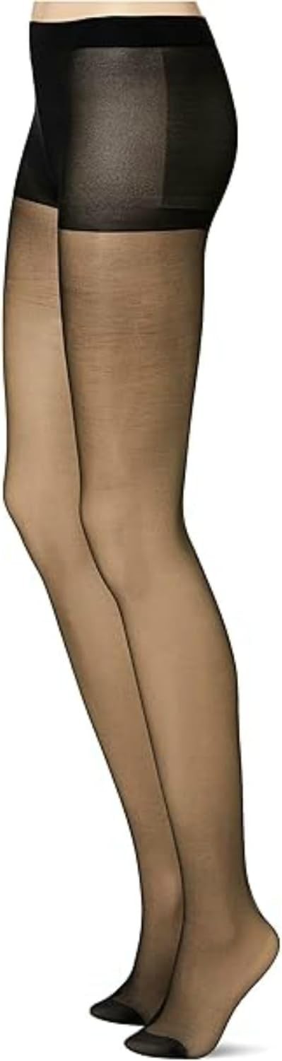 GUNZE 3 Pairs Run Resistant Deep Black Pantyhose Made in Japan