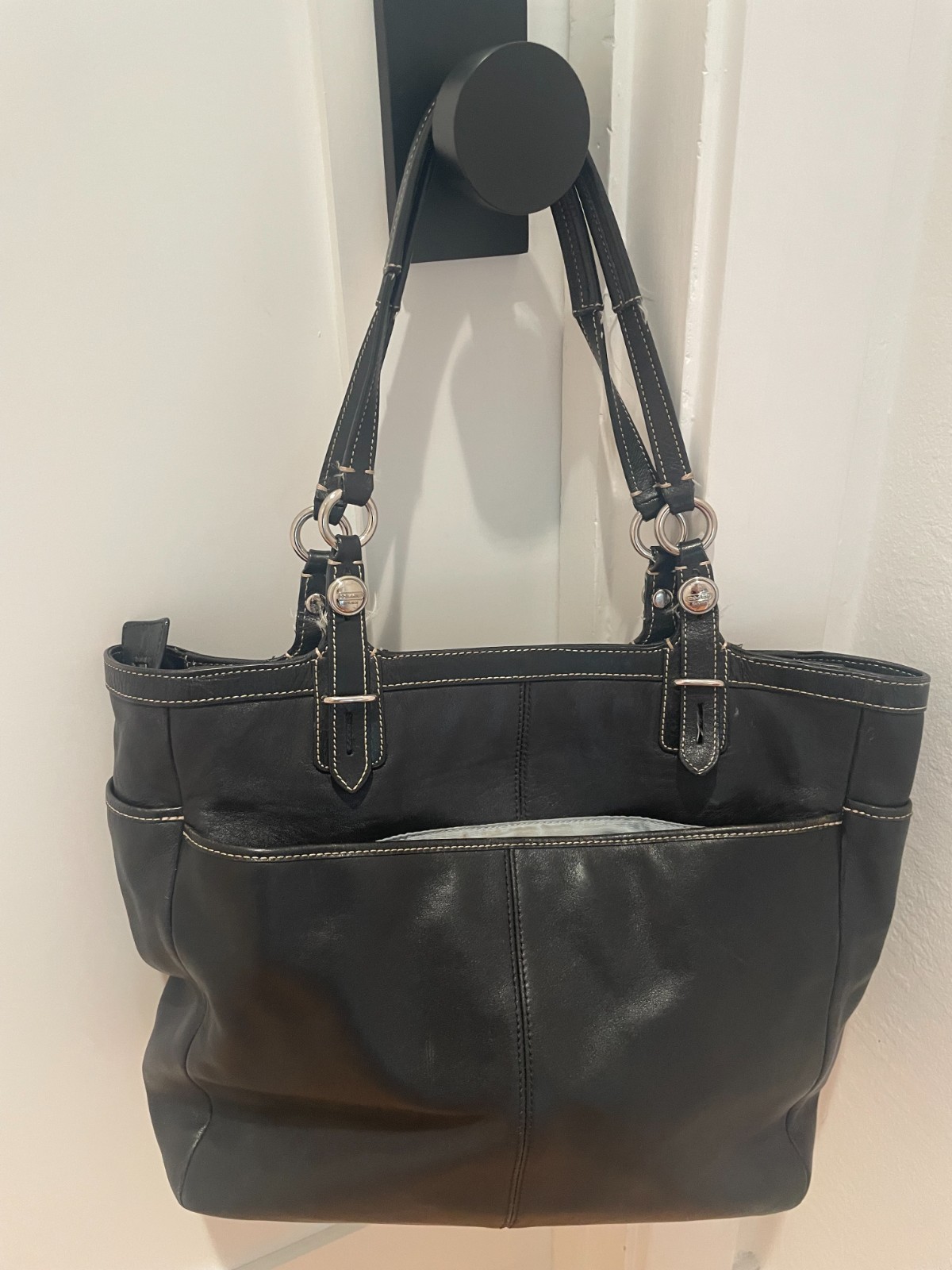 Coach Tote Shoulder Bag – Black