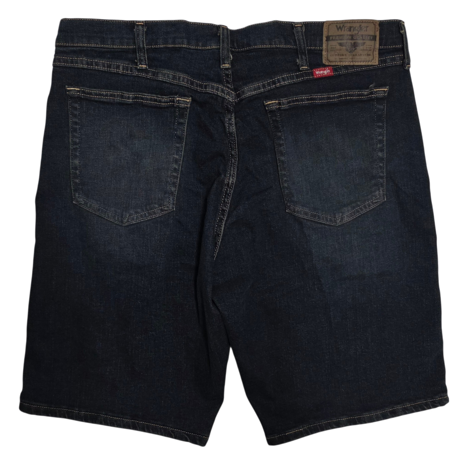 Wrangler #11987 NEW Men’s Relaxed Fit Stretch 10″ Inseam Jean Shorts