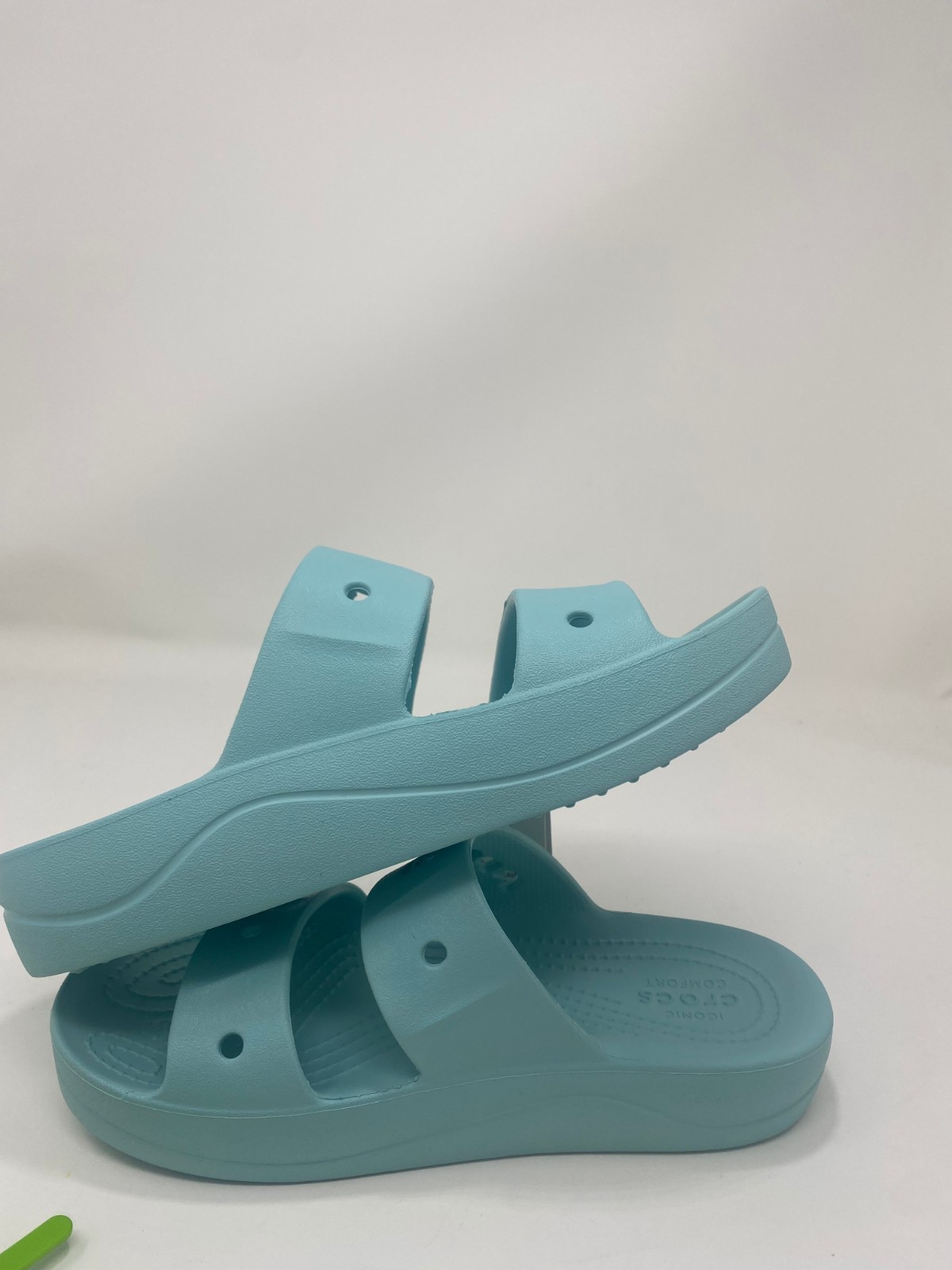 Crocs Baya Platform Sandal – Light Blue/ Teal – Women’s Size 6