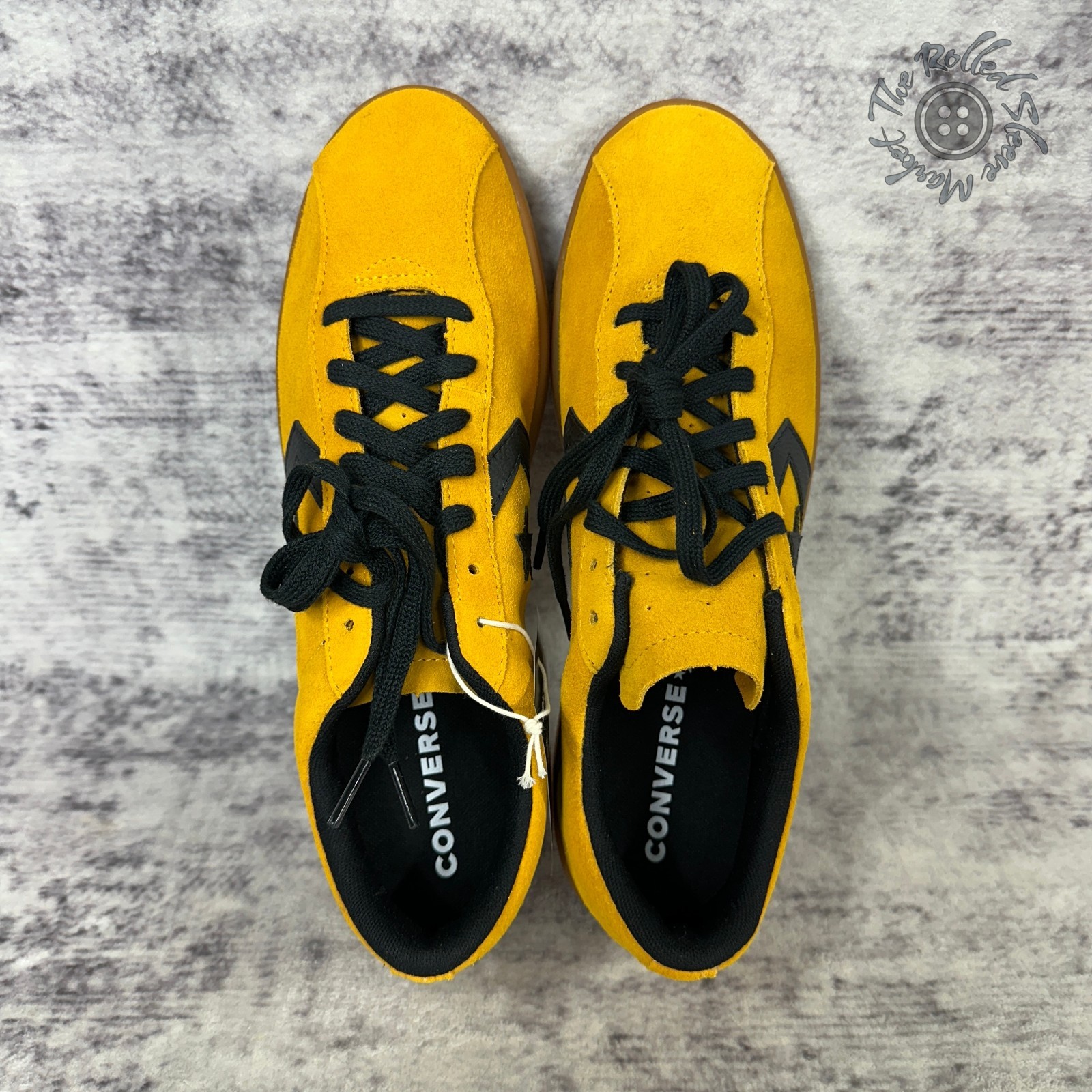 NIB Converse All Star Classic Trainer OX Men’s 11 Yellow/Black/Gum A15621C