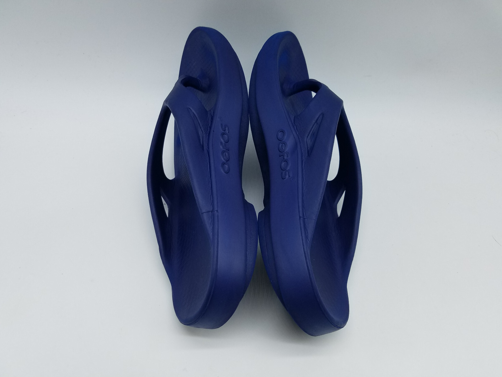 Oofos Oolala Women’s Size 9 Recovery Flip Flop Thong Sandals Blue