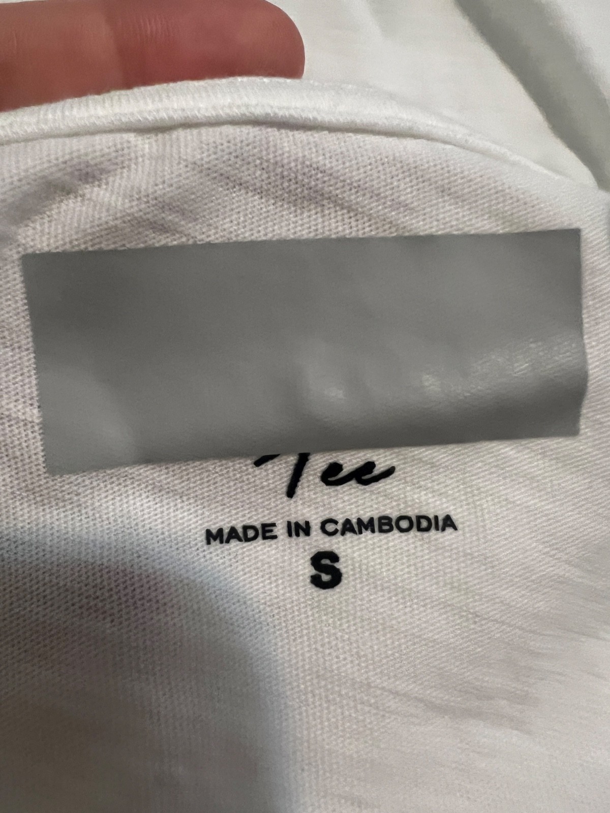 New S size J.Crew Slub 100% cotton white V Neck Tee t-shirt