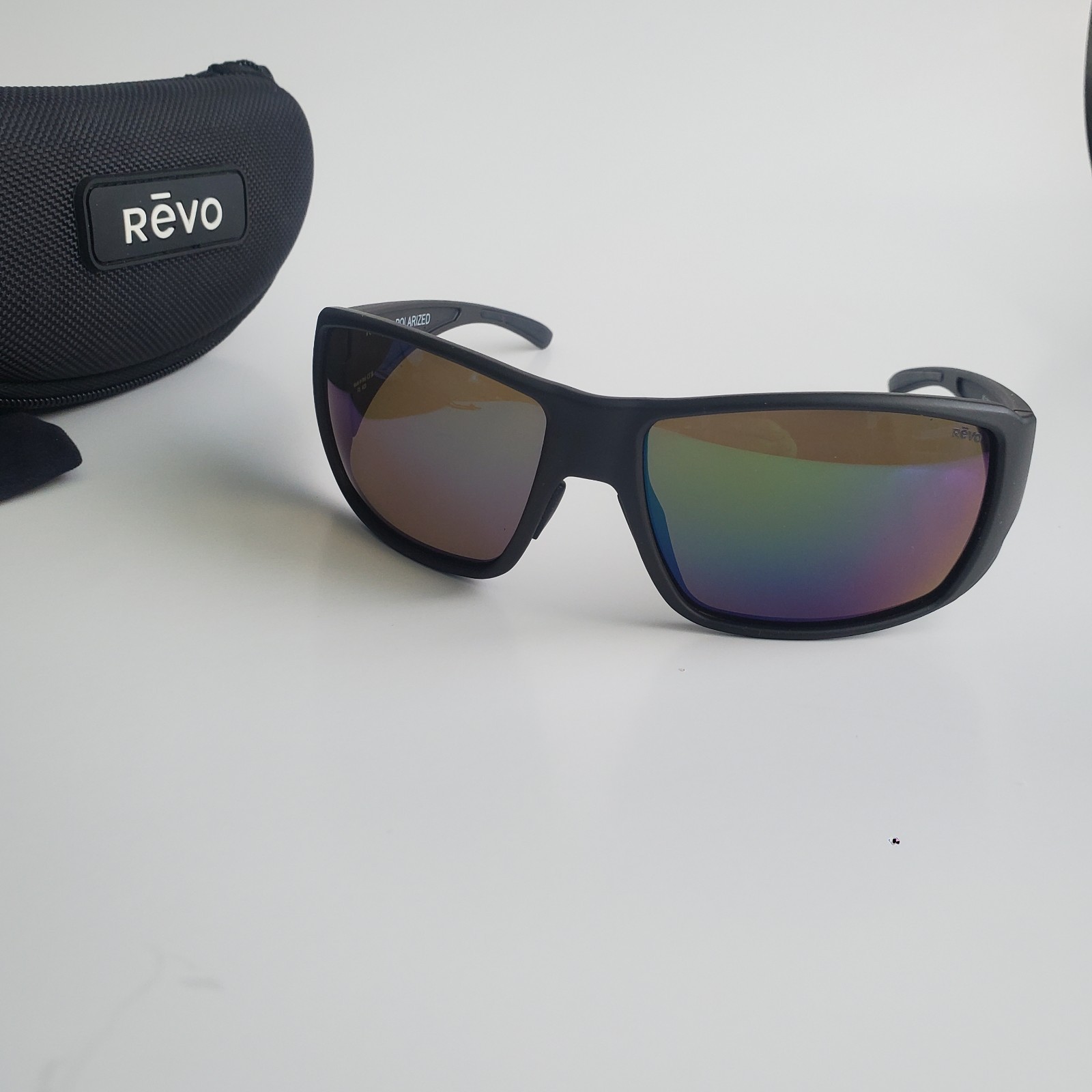Revo Dune Matte Brown Polarized Evergreen Lens Sunglass. RE 1202 02 GN
