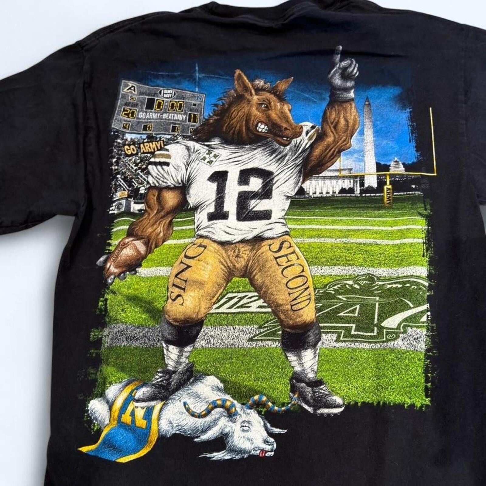 Army vs navy football shirt size medium