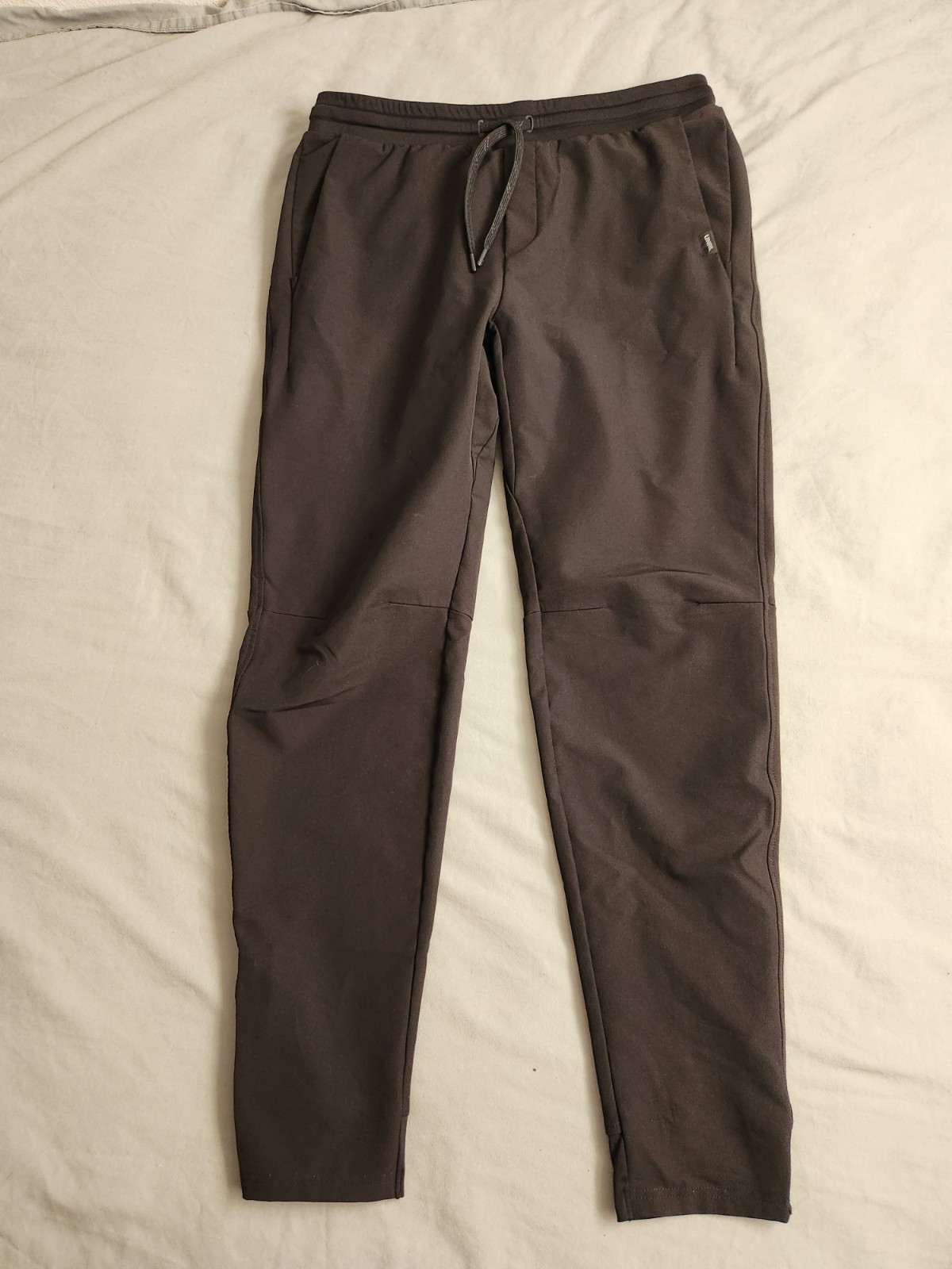 UNRL Performance Joggers Sweatpants Mens Size Large Black Lightweight Gym NEW
